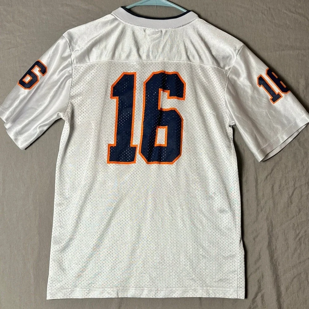 Virginia Nike Jersey Kids L White #16 NCAA Football EUC
